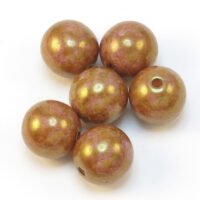 Okrugla staklena perla 8mm