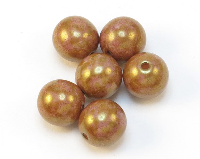 Okrugla staklena perla 8mm