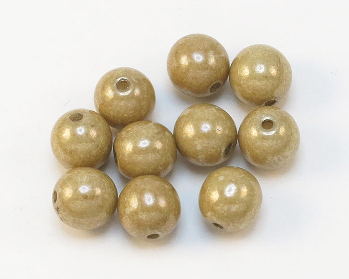 Okrugle staklene perle 6mm