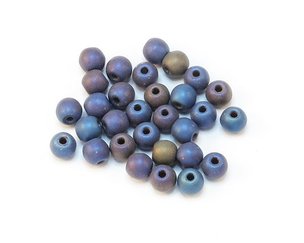 Okrugle staklene perle 3mm