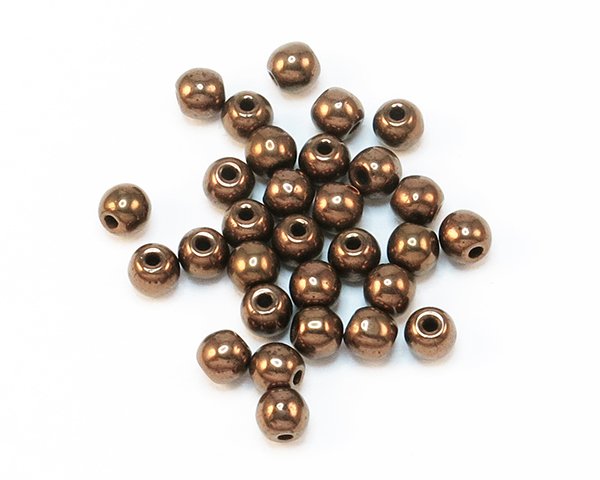 Okrugle staklene perle 3mm