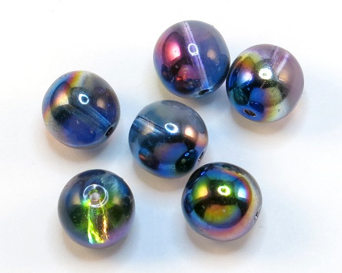 Okrugle staklene perle 8mm