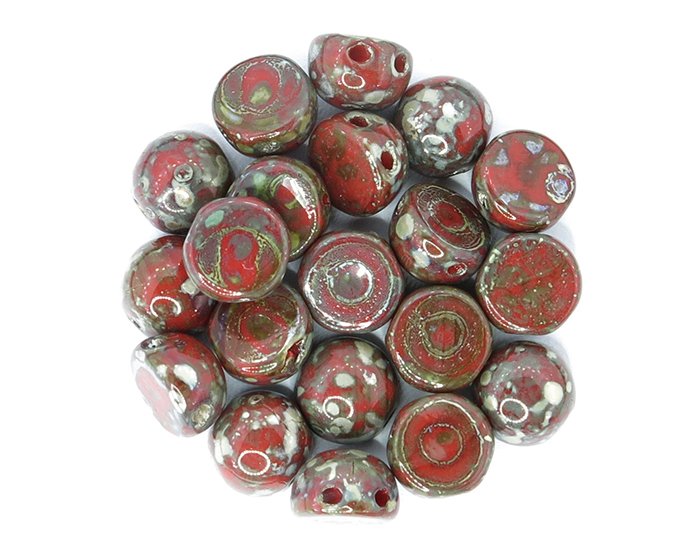2-hole Cabochon 6mm