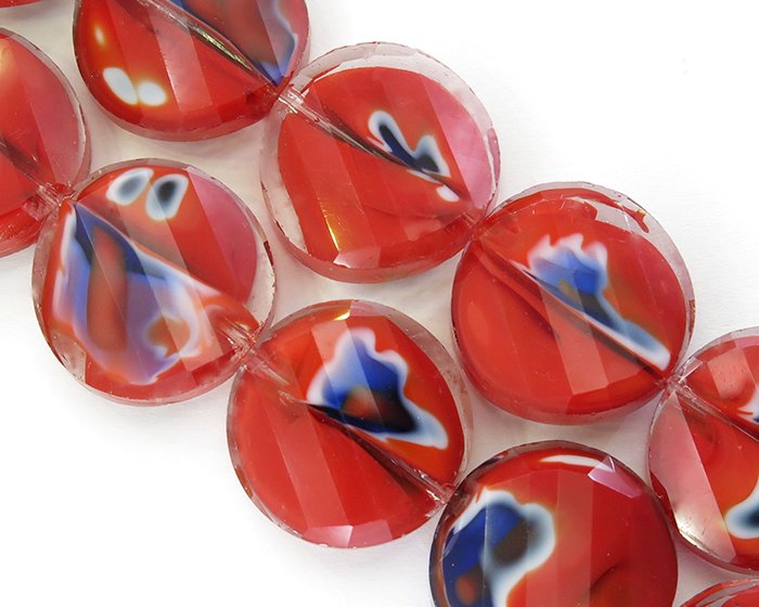 Crystal Millefiori Disk