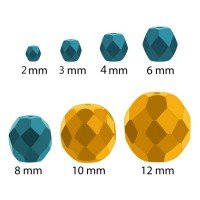 Facetovane Perle 10 i 12mm