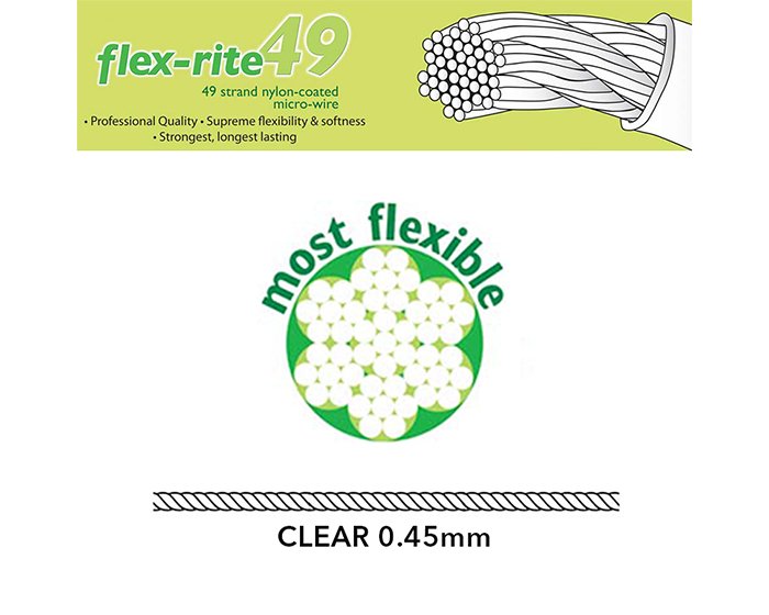Sajla čelična Flex-rite® 49 struna Sajla čelična Flex-rite® 49 struna