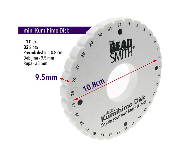 Kumihimo disk Kumihimo disk