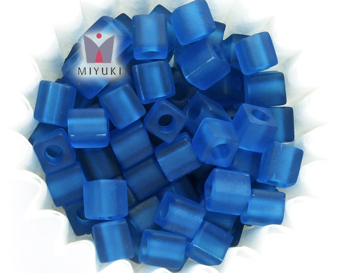 Matted Transparent Capri Blue