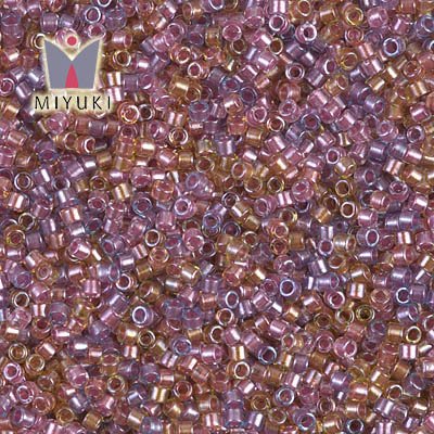 Lined: Purple-Salmon Mix
