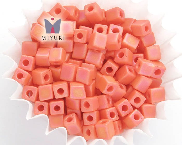Opaque Orange Matted AB