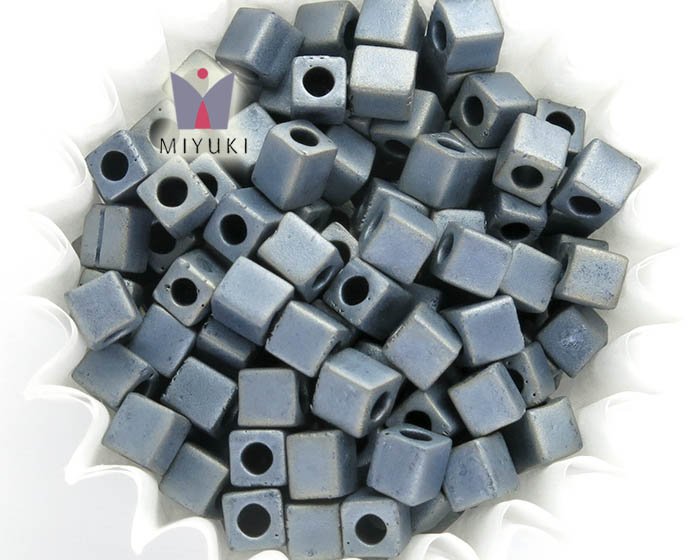Matted Metallic Silver Grey
