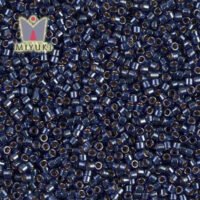 DB0278 Miyuki Delica 11/0 Dark Blue Lined Luster