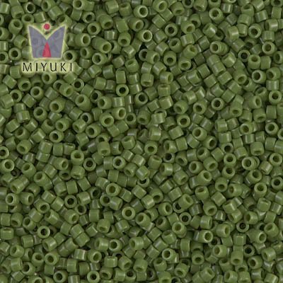 DB1135 Miyuki Delica 11/0 Opaque Avocado