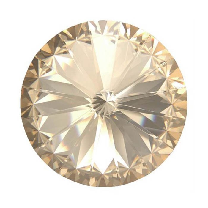 Preciosa Rivoli MXM 14mm - Crystal Honey