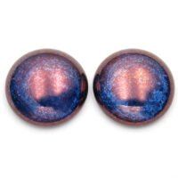 CAB20_15726-CR Cabochon Glass Stone 20mm: Crystal - Luster Transparent Amethyst (kom)