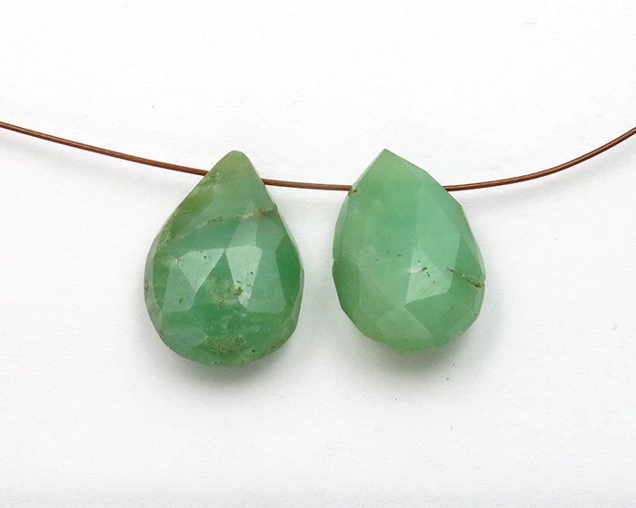 Hrizopras 10x12mm - Brioleta facetovana Hrizopras 10x12mm - Brioleta facetovana